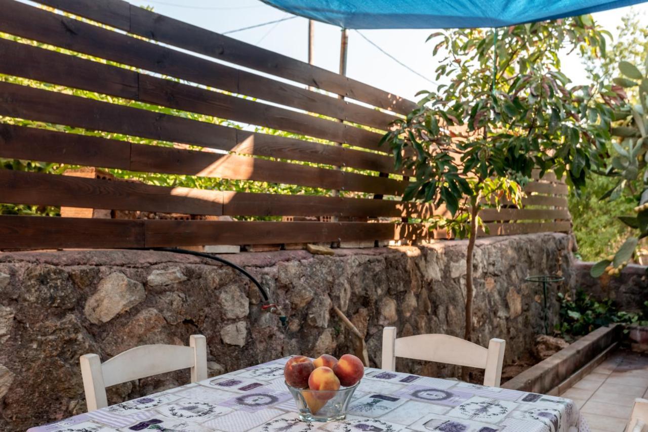 Aroni Cretan Comfortable House - Hamam Suites Aroni ภายนอก รูปภาพ